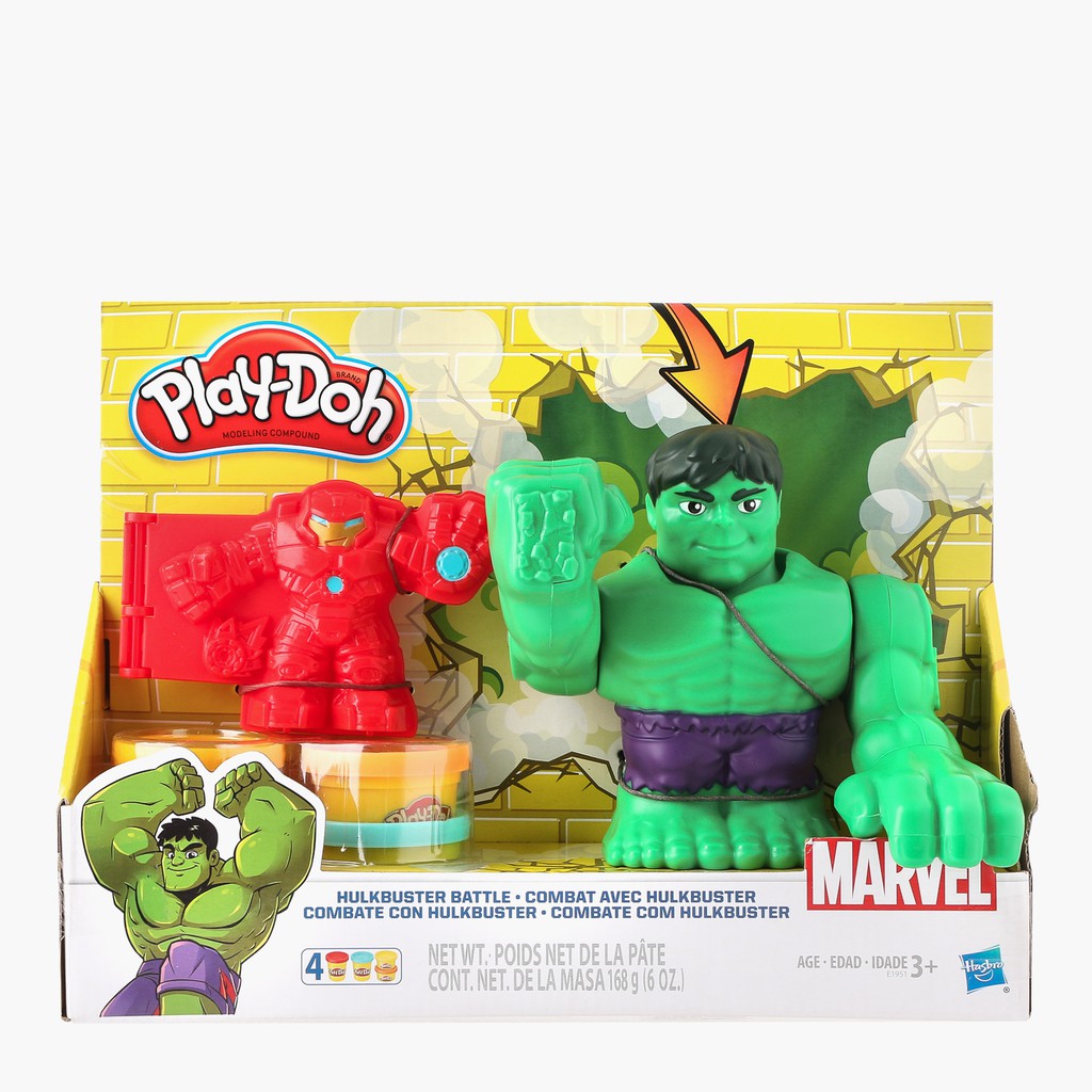 hulk play doh