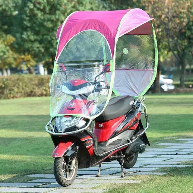 e bike with cover