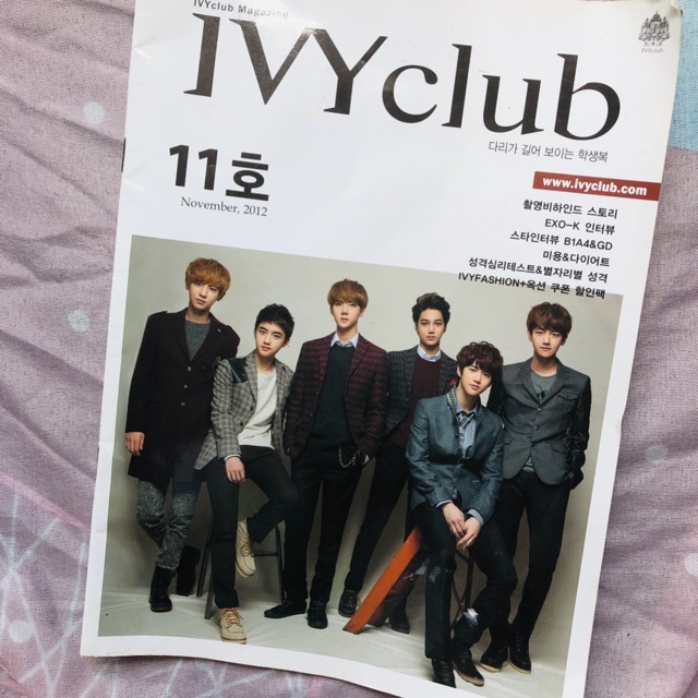 EXO - K “Ivy Club” Magazine | Shopee Philippines