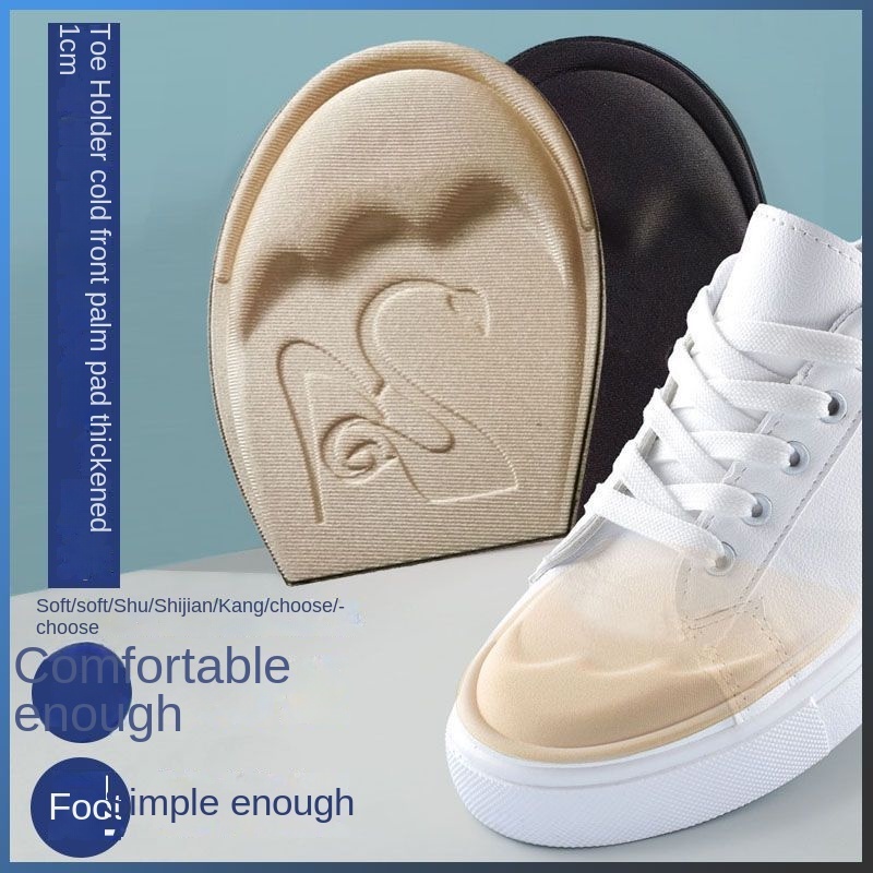 Shoes half size pad shoes big change small adjustment one size forefoot toe  plug men and women sports shoes insole with stickiness | Shopee Philippines