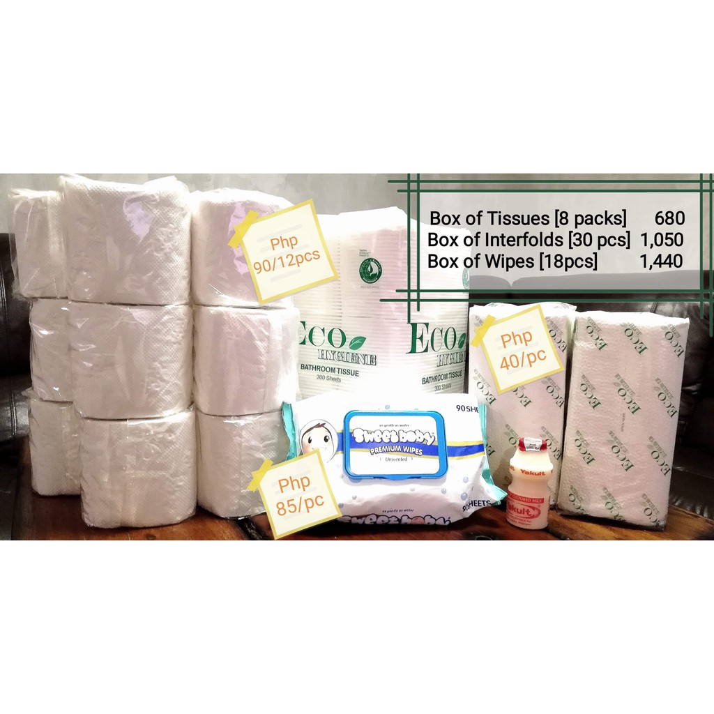 Eco Hygiene Interfold Paper Towel | Shopee Philippines