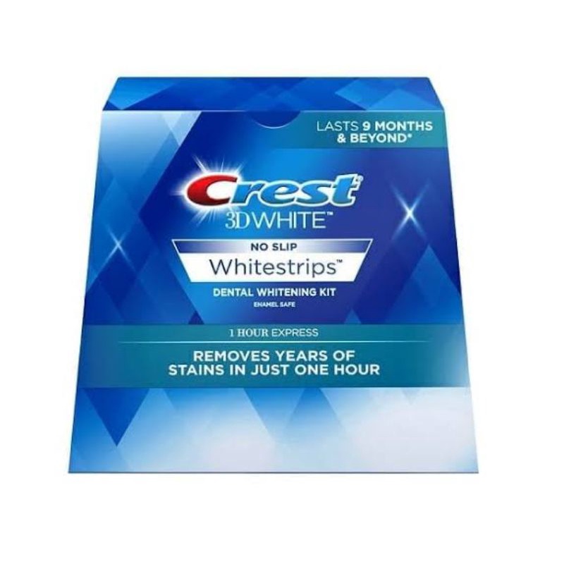 Crest 1 Hour Express 3D White Strips | Shopee Philippines