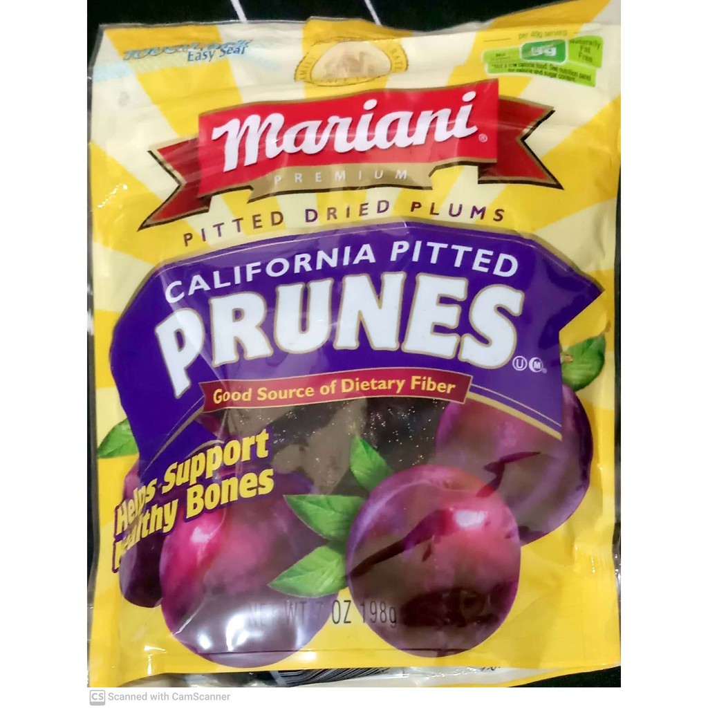 Mariani Premium Pitted Prunes (Pitted Dried Plums) Shopee Philippines