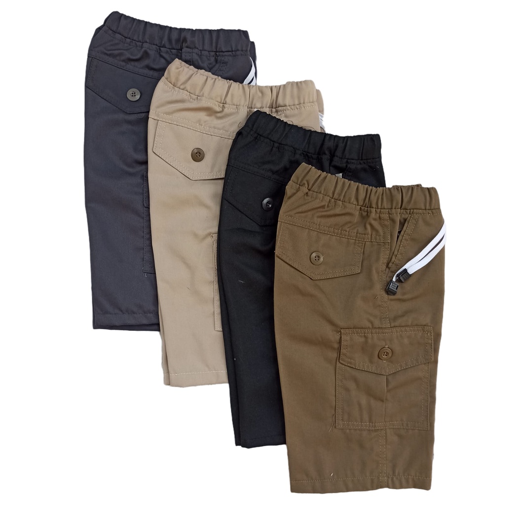 Outdor Pocket Cargo Shorts For Children Aged 2-11 Years | Shopee Philippines