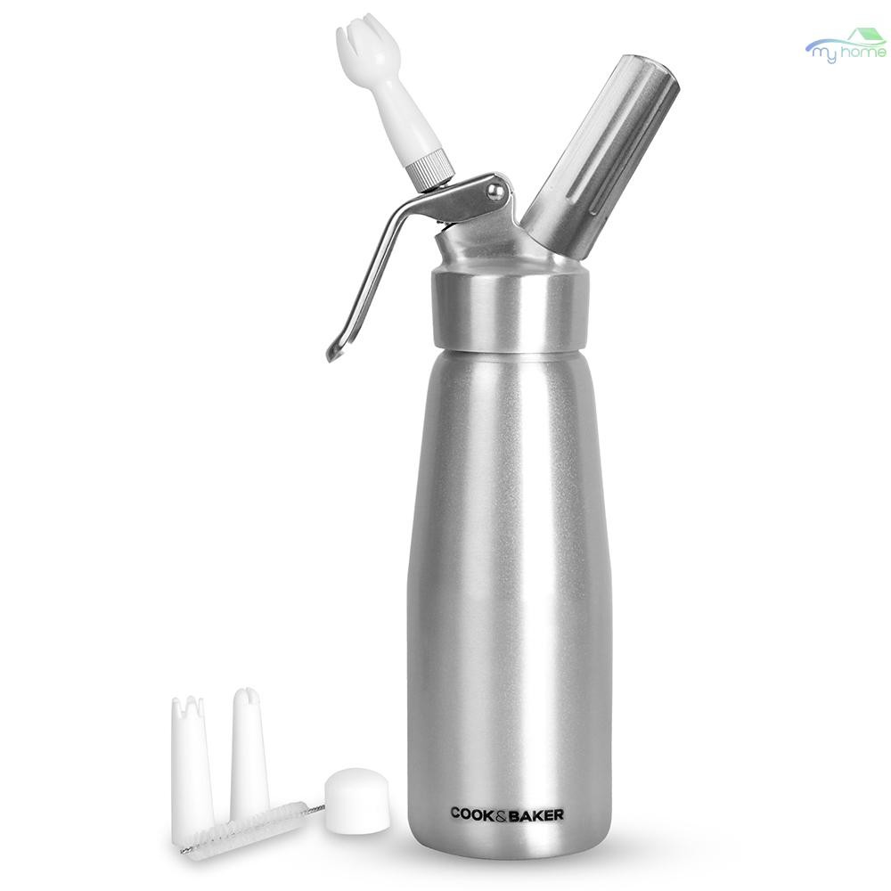 [Home Decoration]500ml Whipped Cream Dispenser Professional Stainless ...