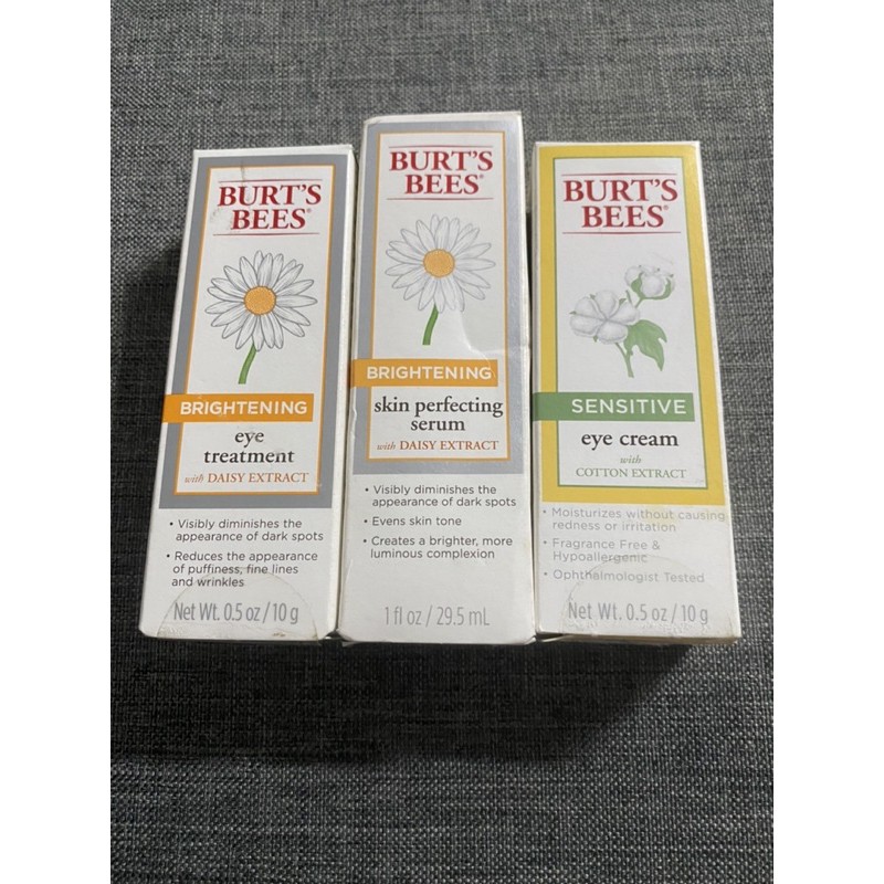 burt's bees brightening eye treatment