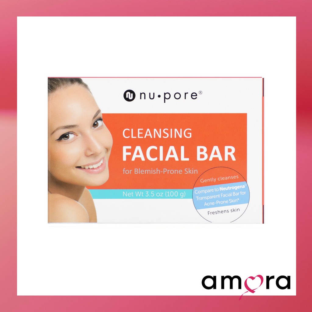 nu pore cleansing facial bar