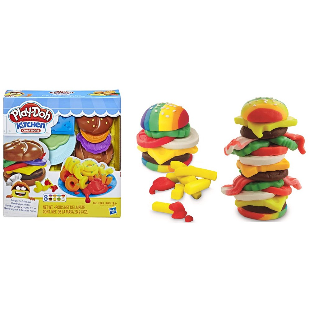 play doh burger set