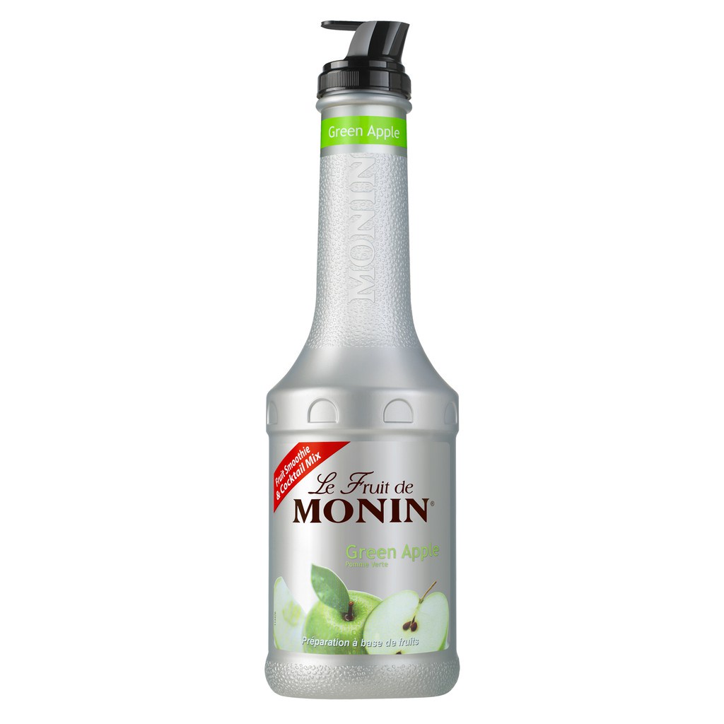 MONIN Granny Smith Apple Fruit Mix 1L Puree (Green Apple) Shopee