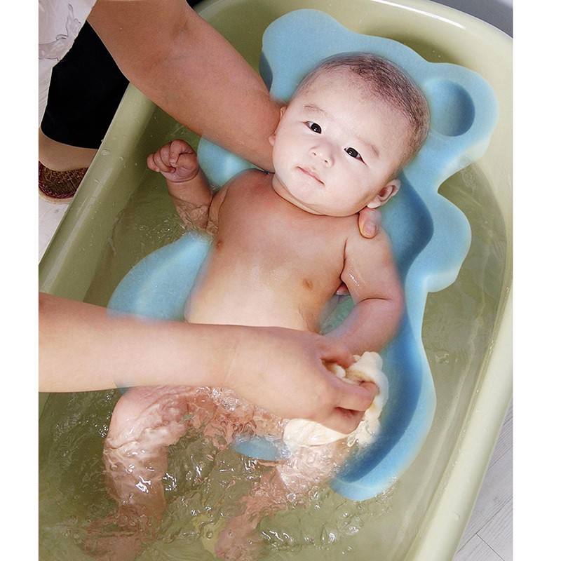 Baby Bath Mat Shower Non-slip Sponge 