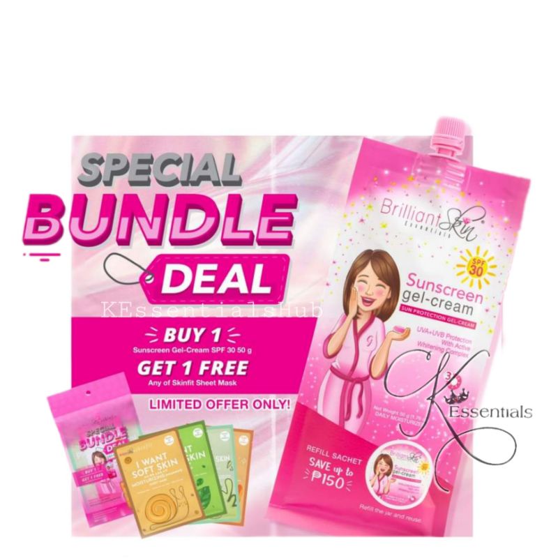 brilliant sunscreen sachet price