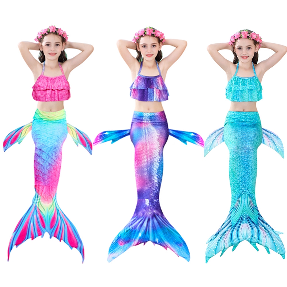 kids mermaid swimwear