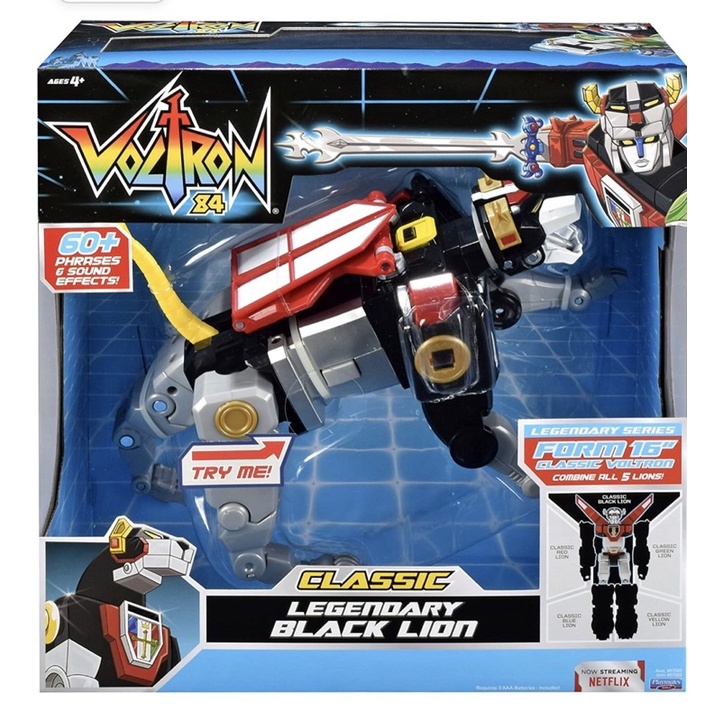 voltron black lion toy