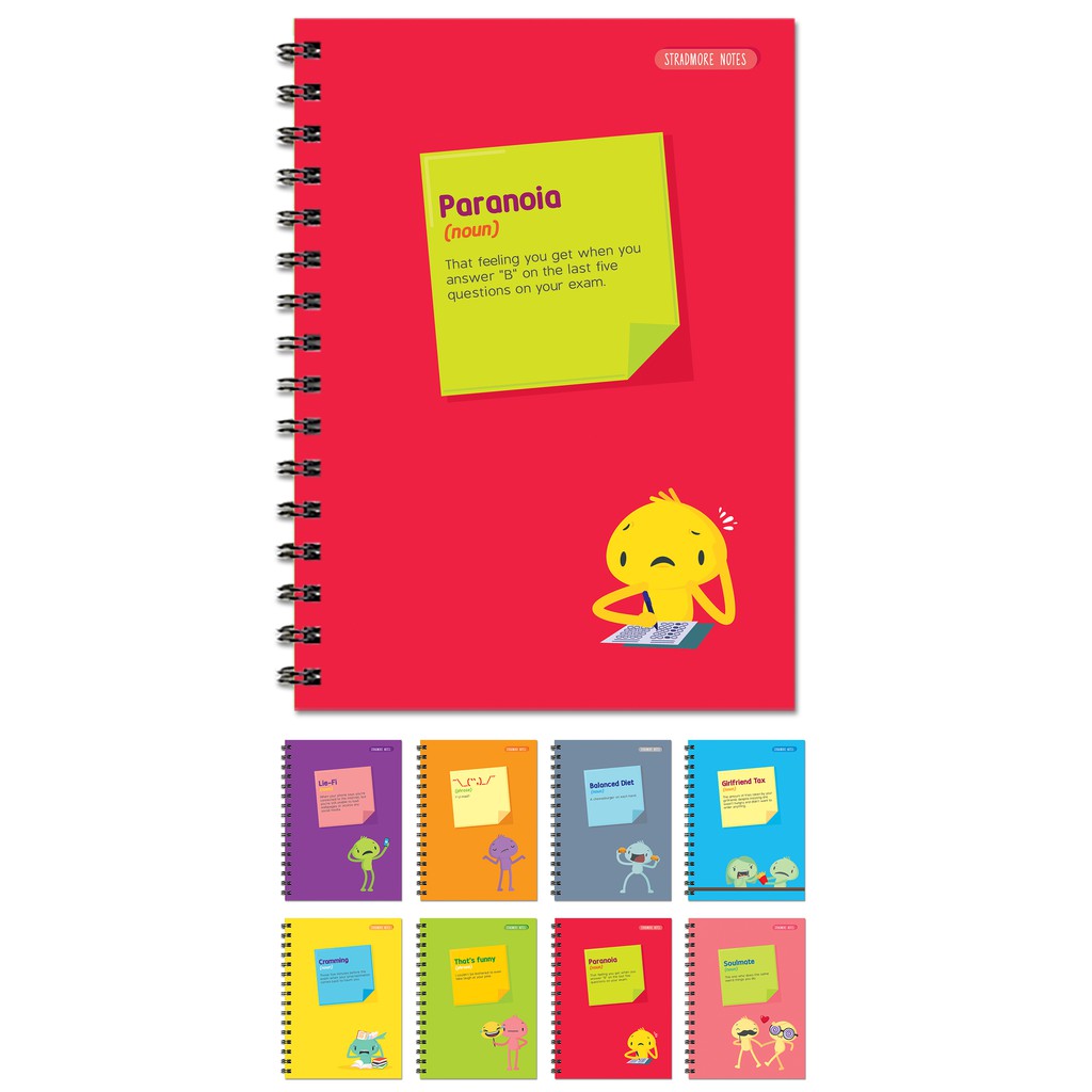 Stradmore TeenSpeak Spiral Notebook S18 6 x 8 in | Shopee Philippines