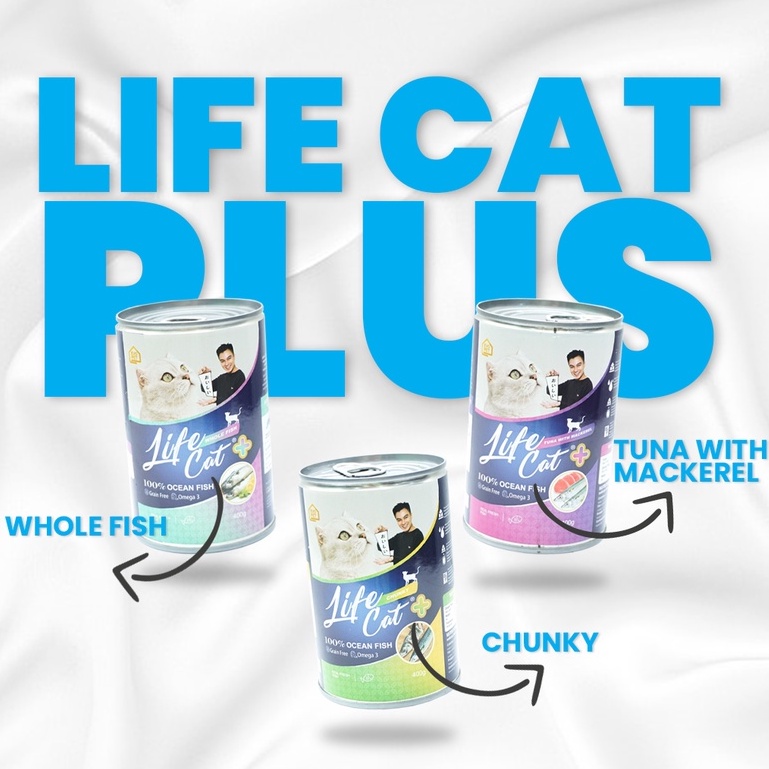 Life Cat Can Plus Canned Wet Cat Food 400 gr Shopee Philippines