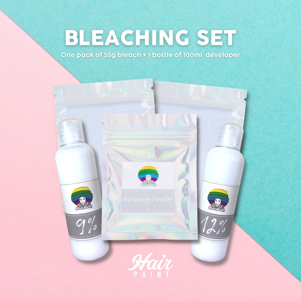 Hair Bleaching Set (Bleach and Deveoper) Shopee Philippines