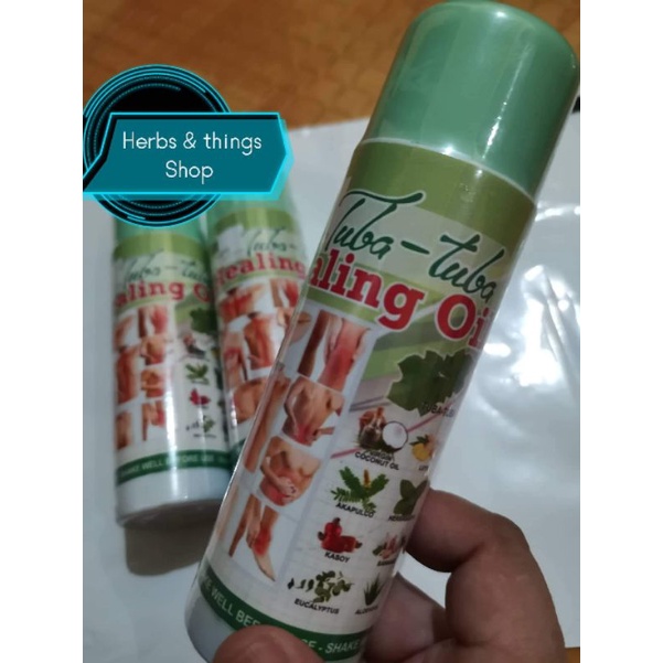 TUBA tuba HEALING OIL(120 ML) Yes to NATURAL HERBAL OIL. Shopee