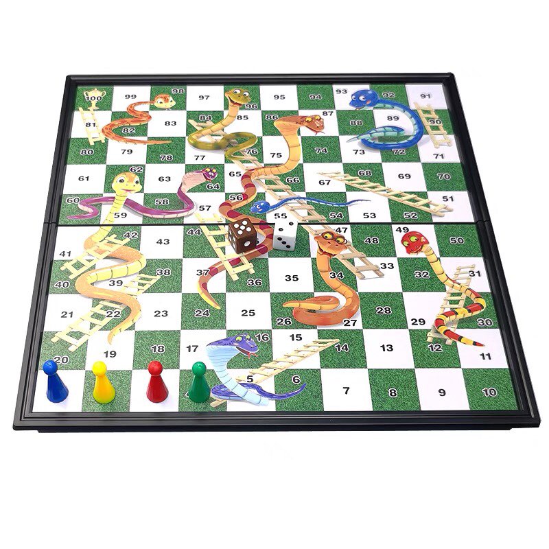 Hpro snake ladder game board with dice set board game | Shopee Philippines