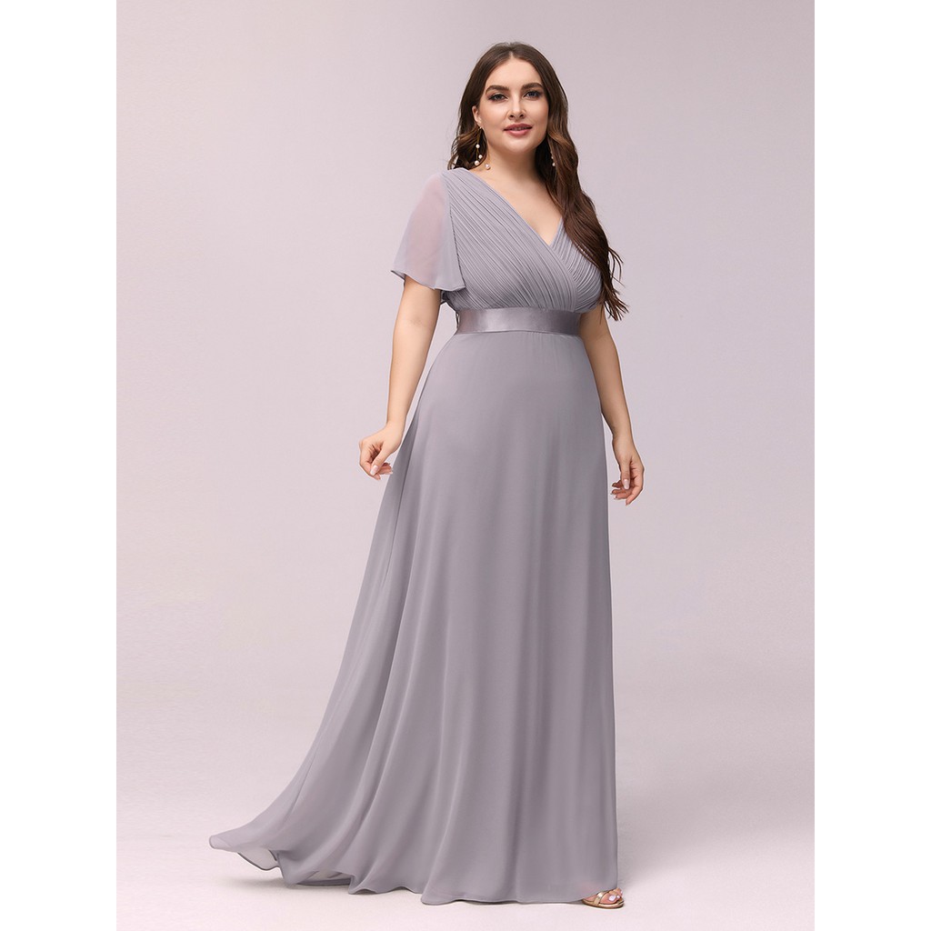 gown design for plus size