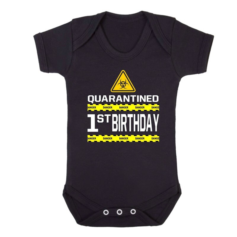 made in quarantine onesie