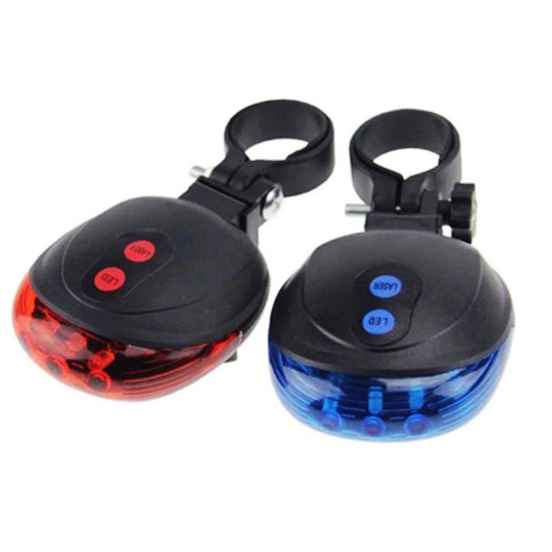 Mountain Bike Laser Safety Tail Light Full Of Stars Tail Light Safety