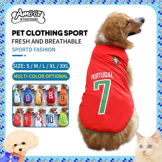 dog clothes dog jersey puppy clothes Vest puppy football jersey cat clothes