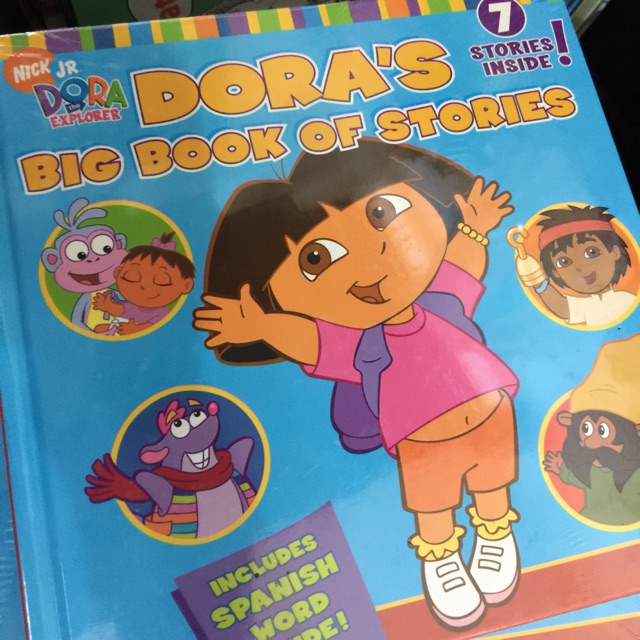Dora Big Book of Stories 7 Stories Inside Hardcover | Shopee Philippines