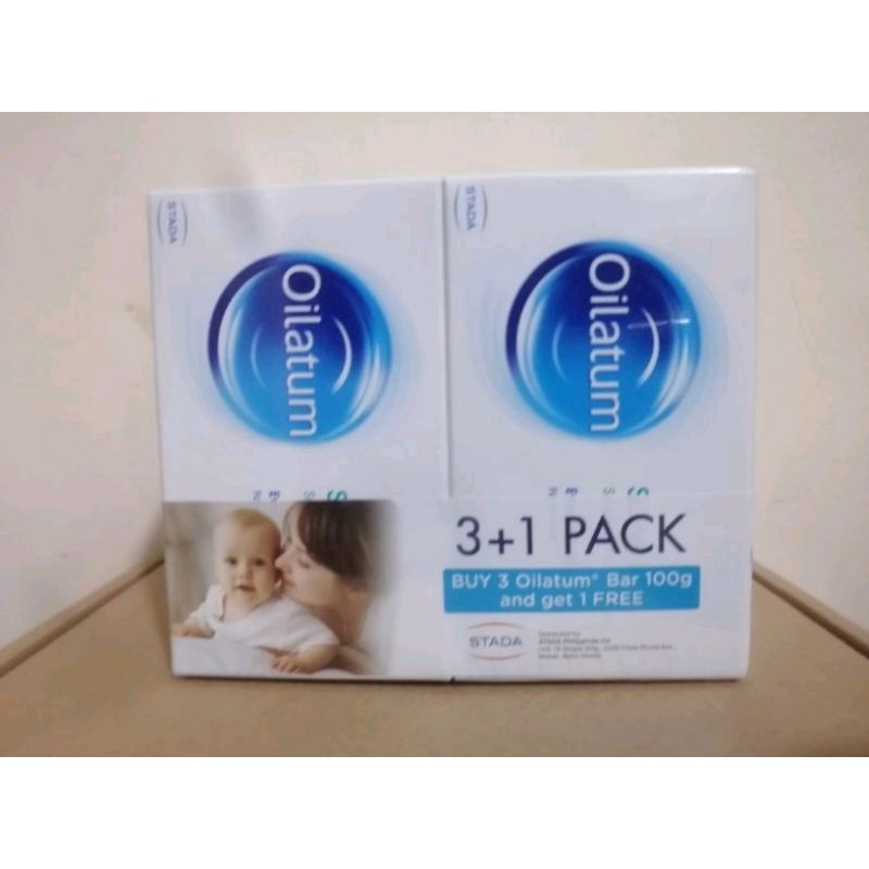 Oilatum Soap Bar 100g 3+1 pack Shopee Philippines