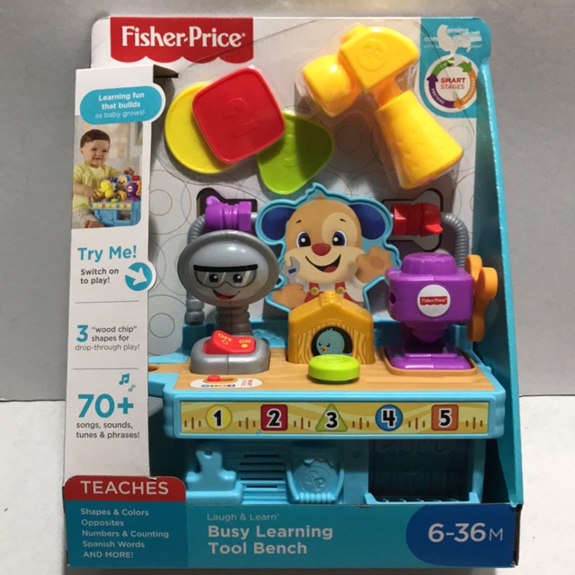 fisher price busy learning tool bench