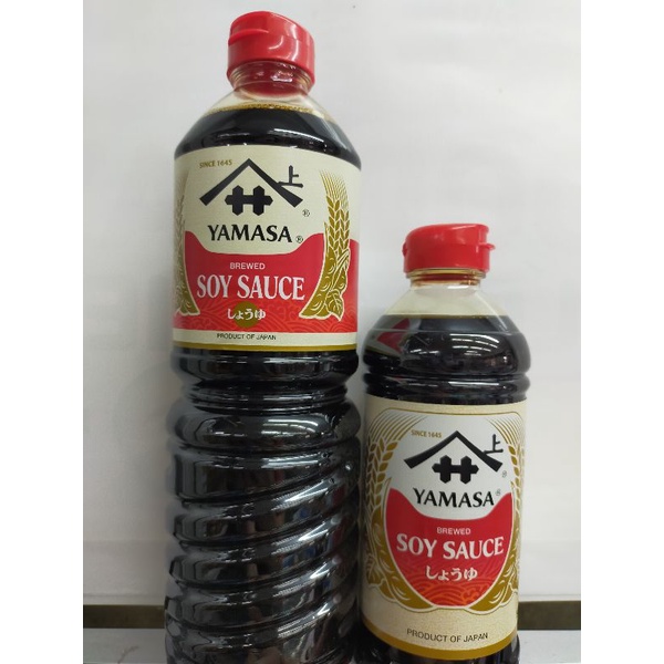 Yamasa soy sauce 500mL &1L (authentic japanese) Shopee Philippines