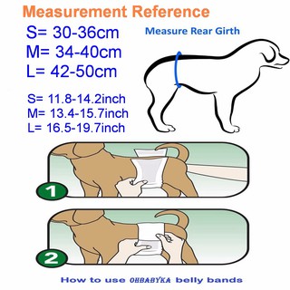 Washable Reusable Male Dog Diaper Pants Clothes Pet Wraps Underwear #3