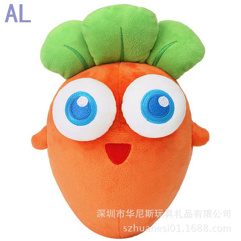 vegetable plush toys