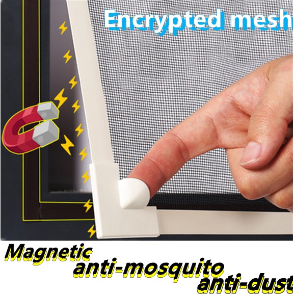 DIY Window Screen with Frame, Selfadhesive window Screen