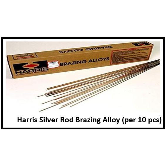 Harris Silver Rod Brazing Alloys for Refrigerators (per 10 pcs