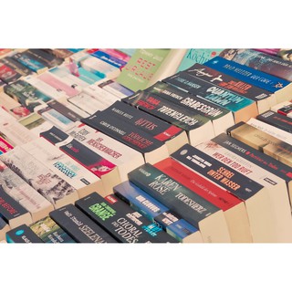 Box of Pocket Books (Fiction Novel / Non Fiction / Romance / Sci-Fi - NO CHILDREN BOOK INCLUDED)