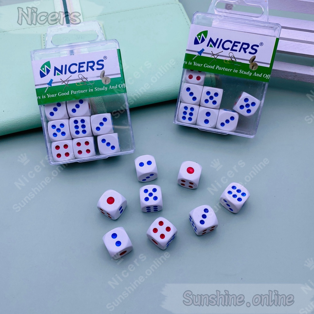 8pcs 13mm Regular Size 6 Sided Opaque Game Dice For Board Games Pp 5198 Shopee Philippines