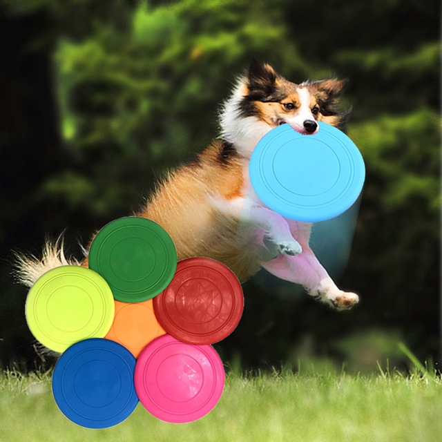 Pet Frisbee Dog Toy Soft Silicone Pet Supplies Shopee Philippines