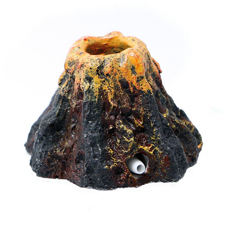 Volcano Shape Aquarium Fish Pump Air Bubble Stone Air Pump Drive