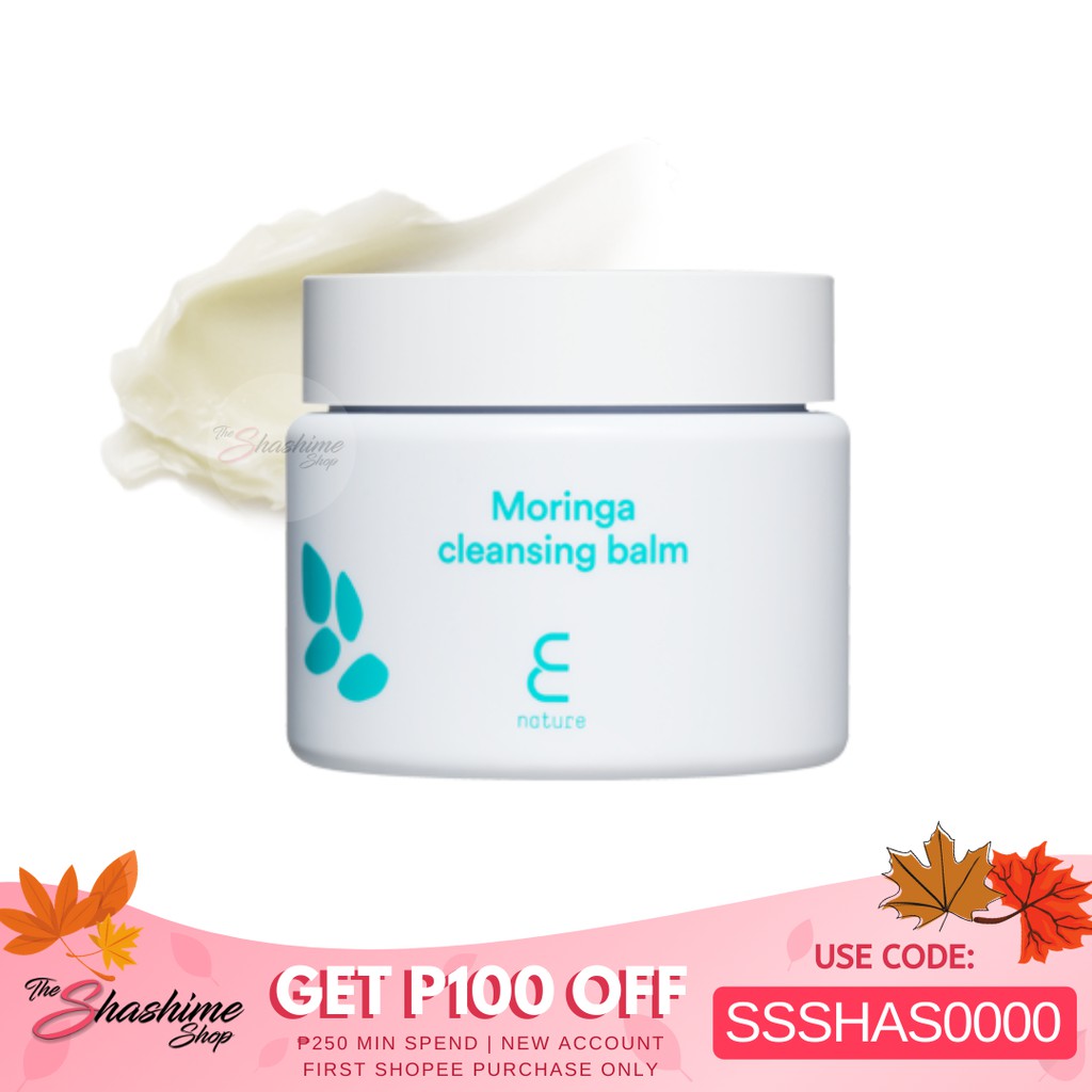 e nature moringa cleansing balm 75g