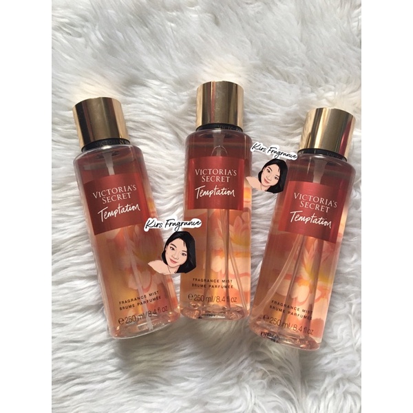 Victorias Secret Temptation Fragrance Mist 250ml Shopee Philippines 