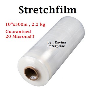 Stretch Film / Jack wrap 10''x500m Guaranteed 20 microns