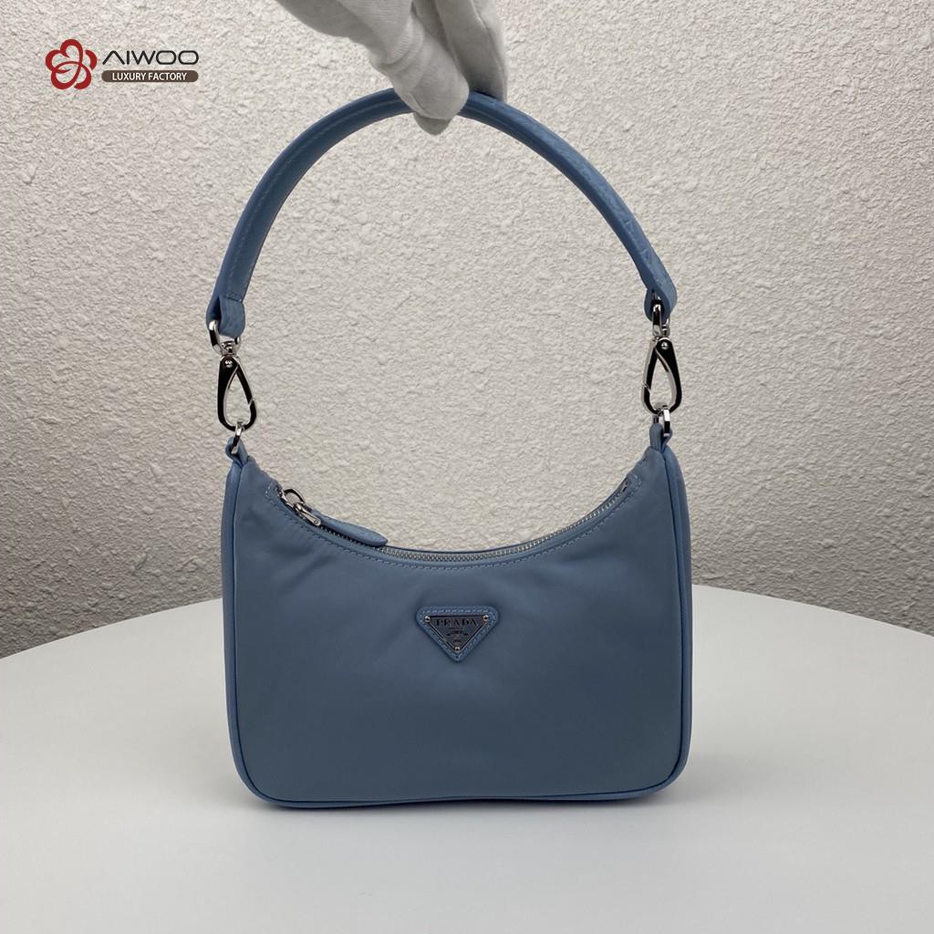 original version-PRADA top goods new crocodile pattern leather handle Hobo  bag. latest 1BC204 moon-s | Shopee Philippines