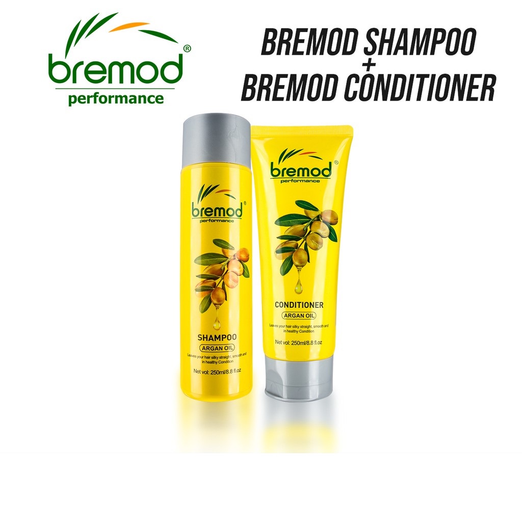 Bremod Performance Argan Oil Shampoo and Conditioner Hair Treatment