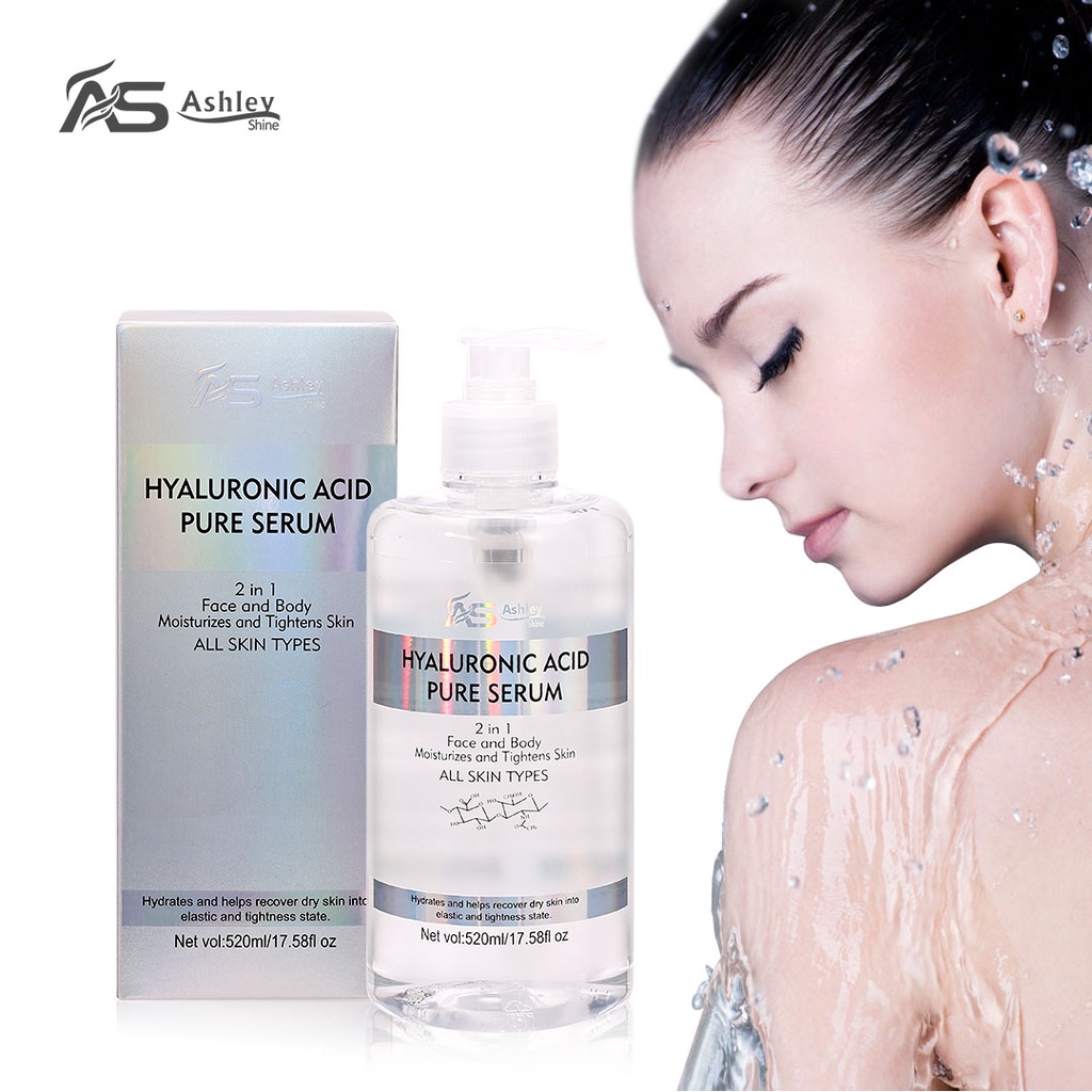 Ashley Shine ACID Hyaluronic Pure Serum 2 in 1 Face and Body