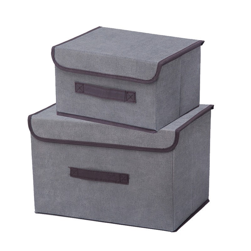 2 in 1 Foldable Storage Box Organizer | Shopee Philippines
