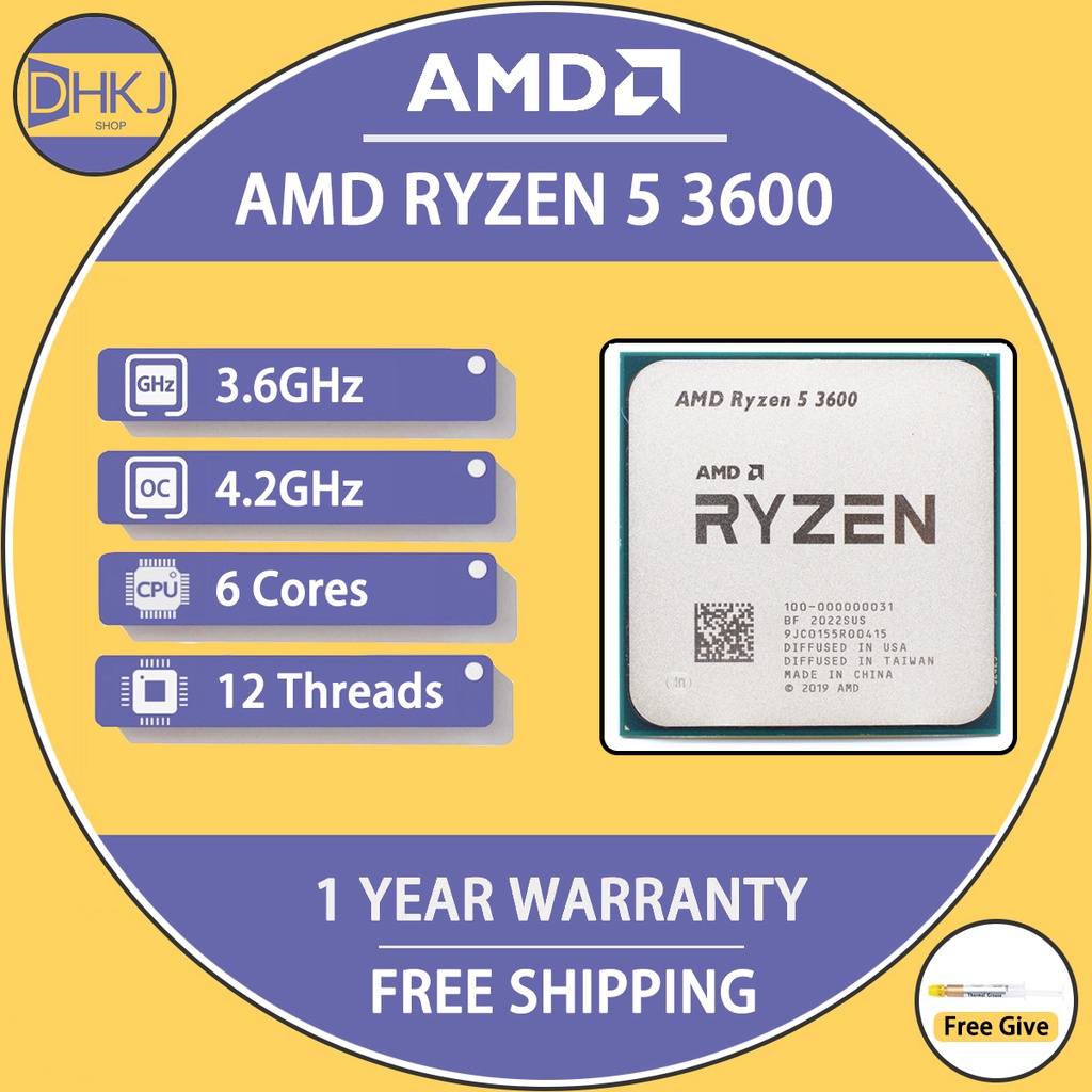 AMD Ryzen 5 3600 6-Core Processor Review