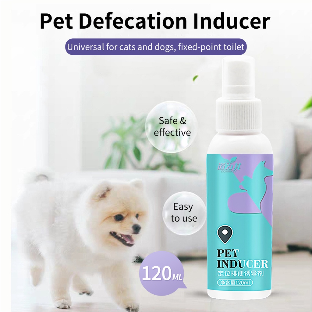 120ml Pet Defecation Inducer Dog Pee Toilet Inducers Pet Defecation ...