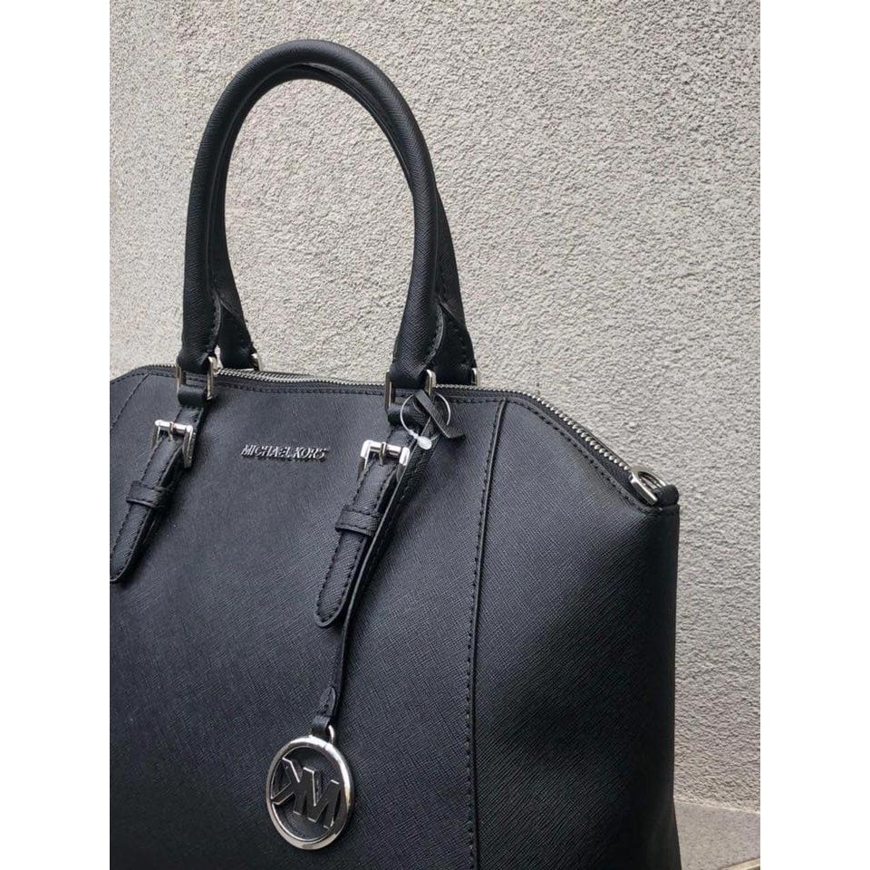 Michael kors Ciara Medium Saffiano Leather Messenger Bag | Shopee  Philippines