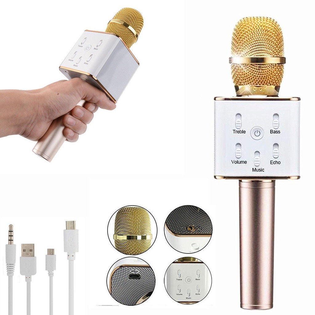 wireless microphone & hifi speaker q7
