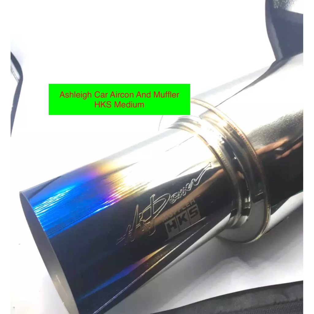 HKS MUFFLER MEDIUM car suv supplies Shopee Philippines